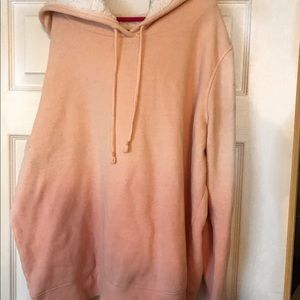 Pink ombré sweatshirt